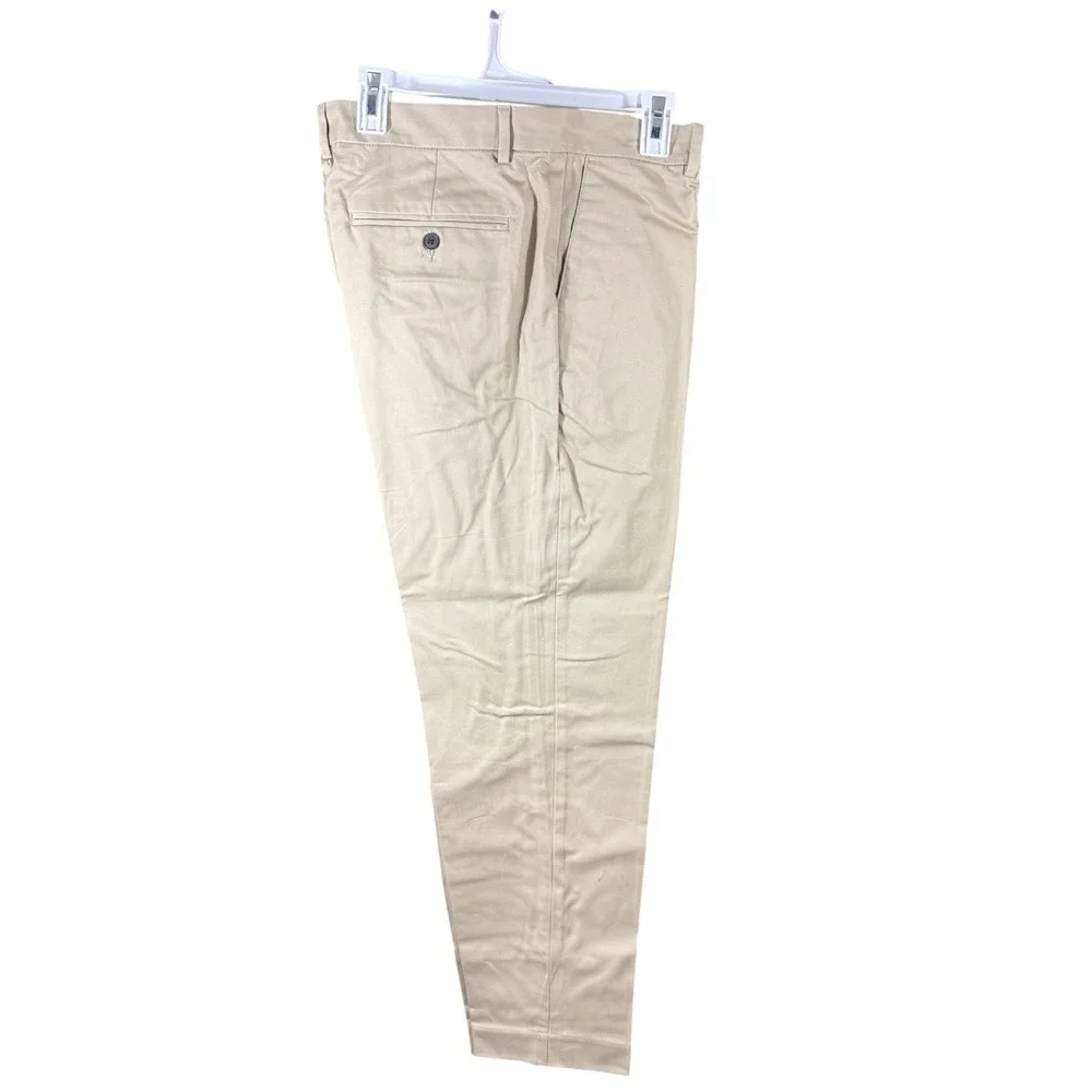 Goodfellow Pants Mens 36x32 Khaki Slim Trouser Beige‎ Tapered Stretch New Tags